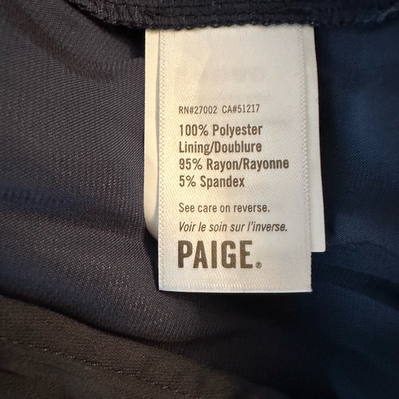 PAIGE Saffron Bodysuit in Navy - Size L - Picture 11 of 11